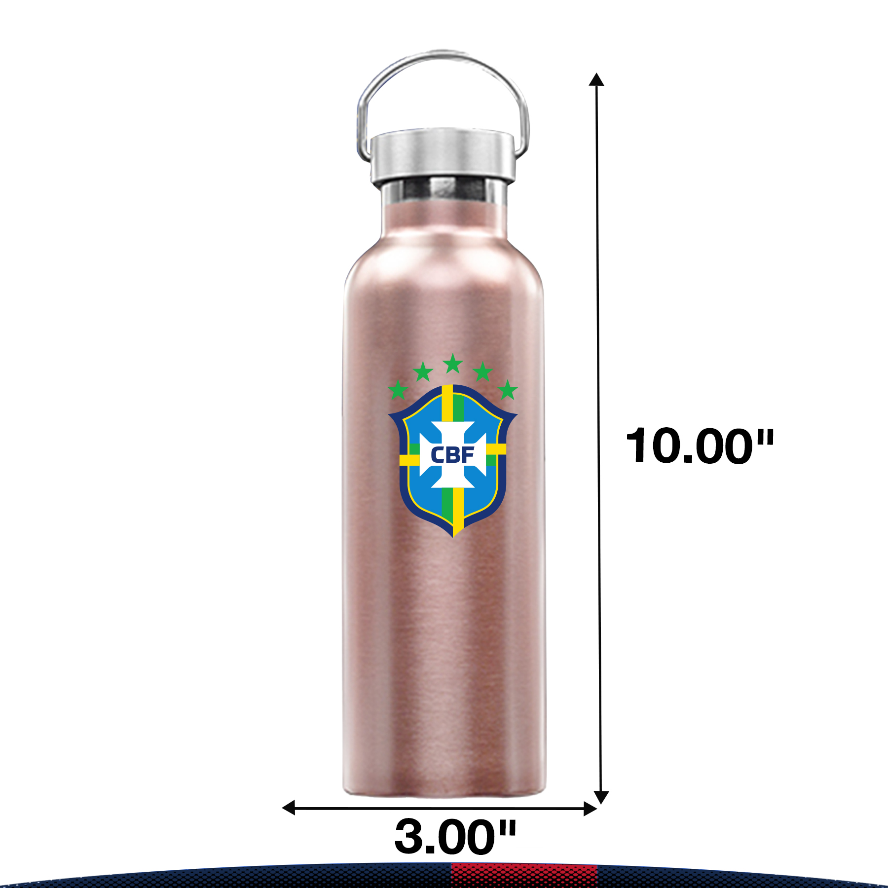 Olese Stainless Steel Water Bottle - 25 OZ., custom water bottle with logo imprint 3