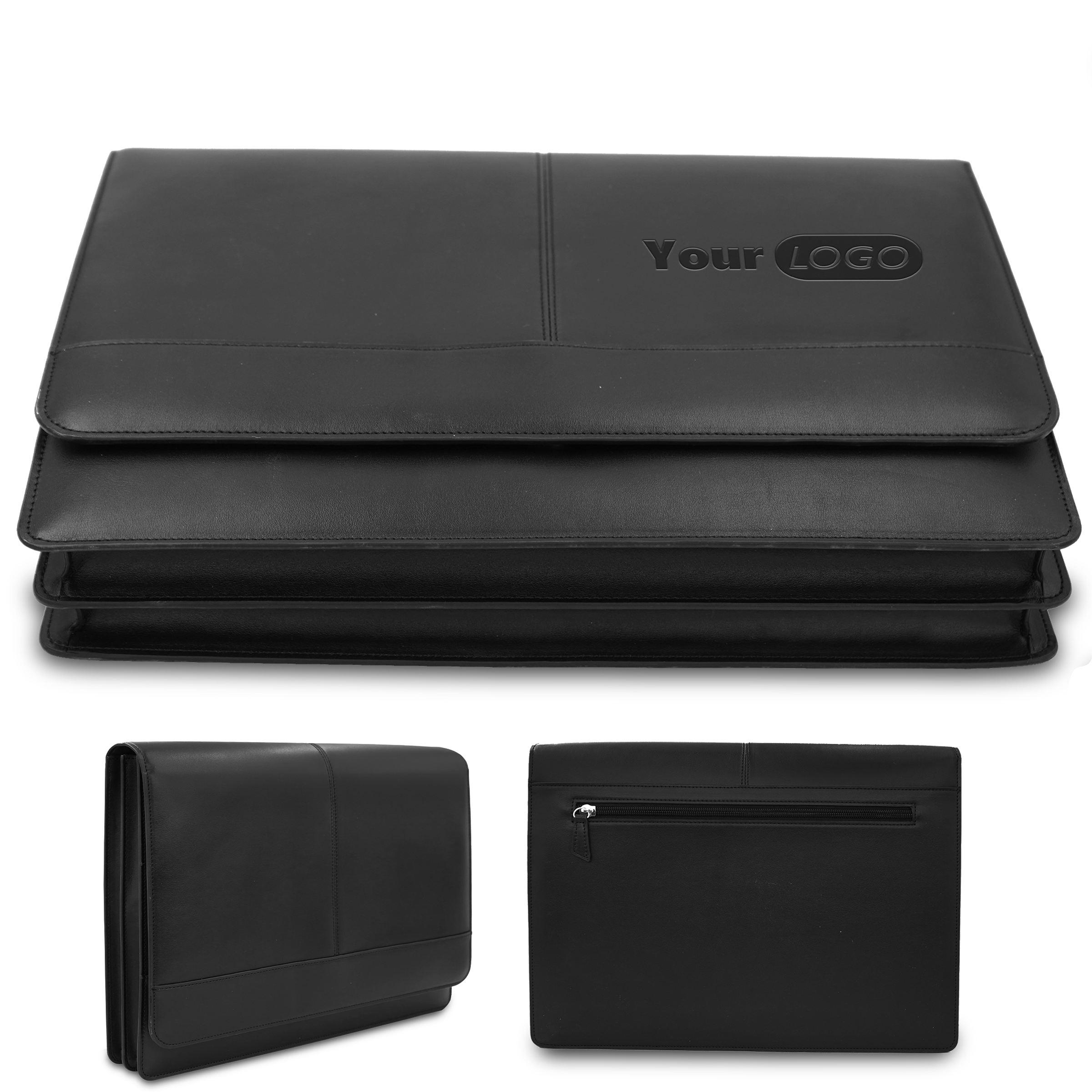 Pu Simple Retro File Bag 3