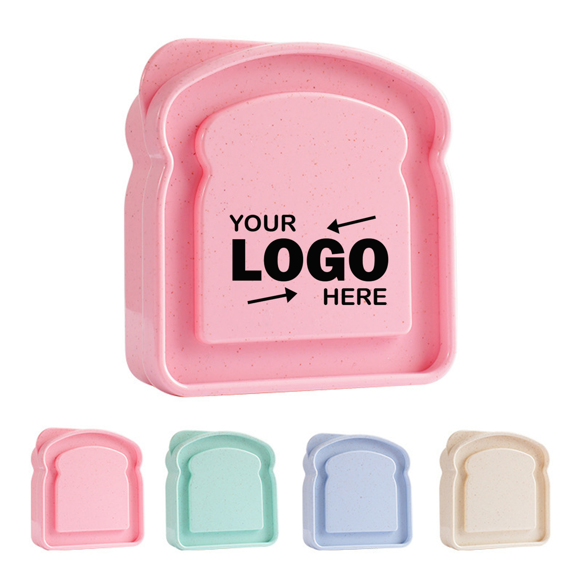 Sandwich Containers Lunch Boxes BPA Free for Kids Adults 3