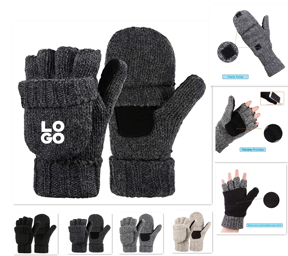 Wool Mittens Warm Glove 4