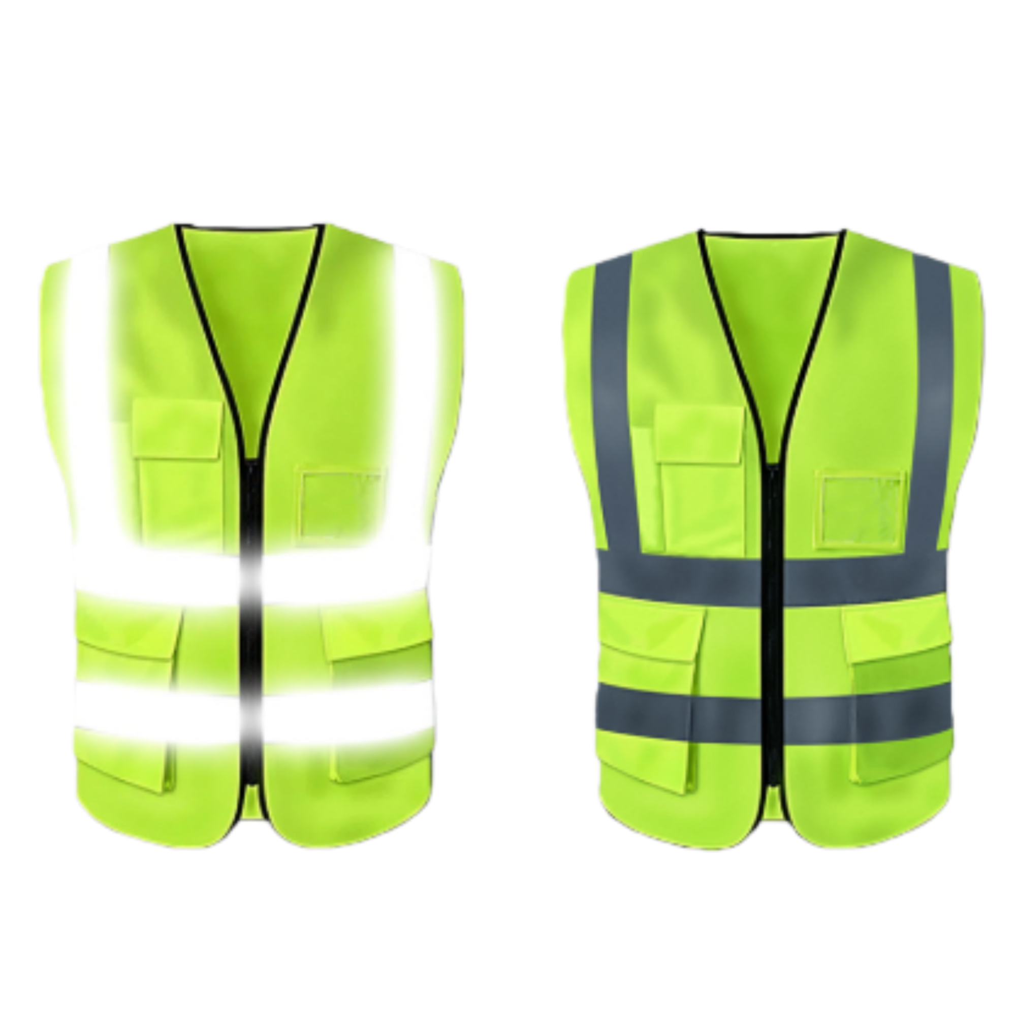 Safety Vest For Men Women With Pockets And Zipper 6