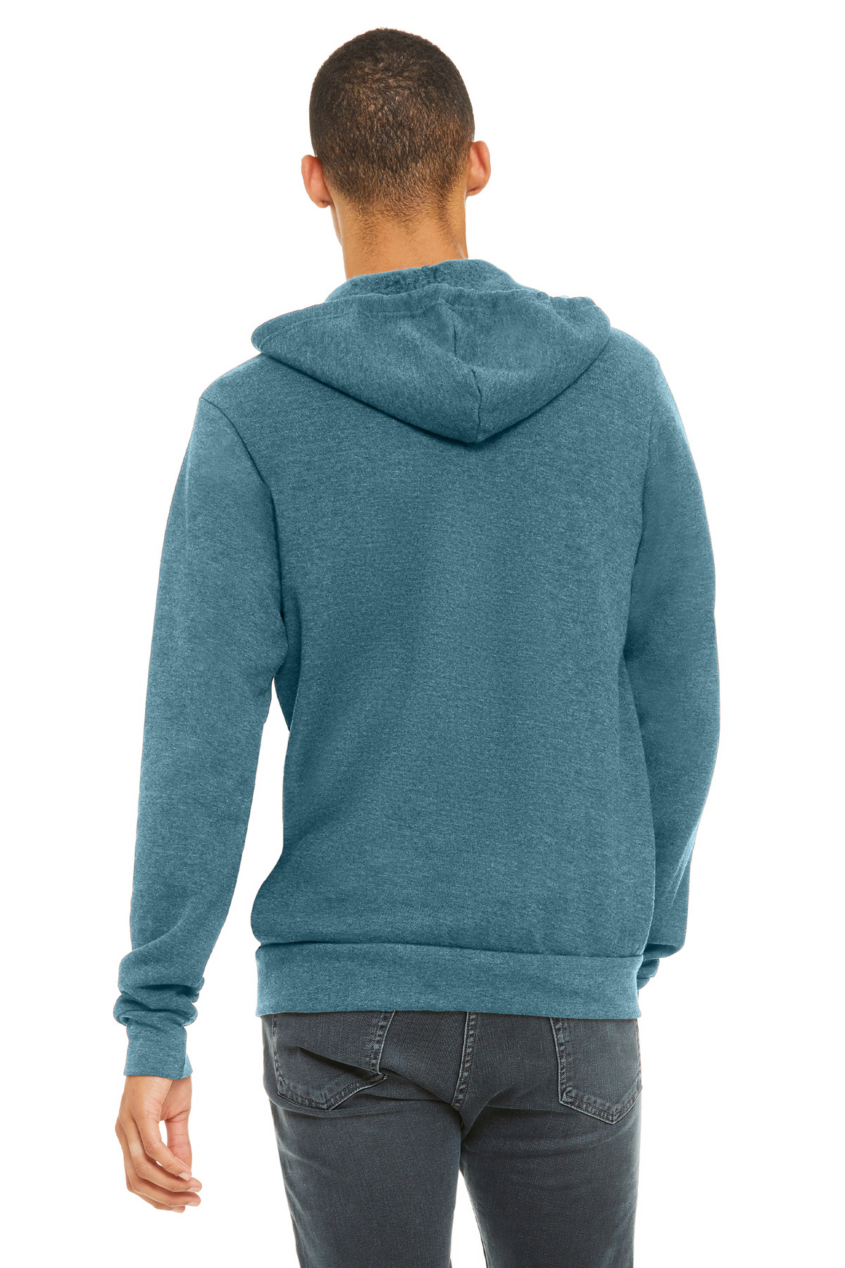BELLA+CANVAS Unisex Sponge Fleece Full-Zip Hoodie. BC3739 35