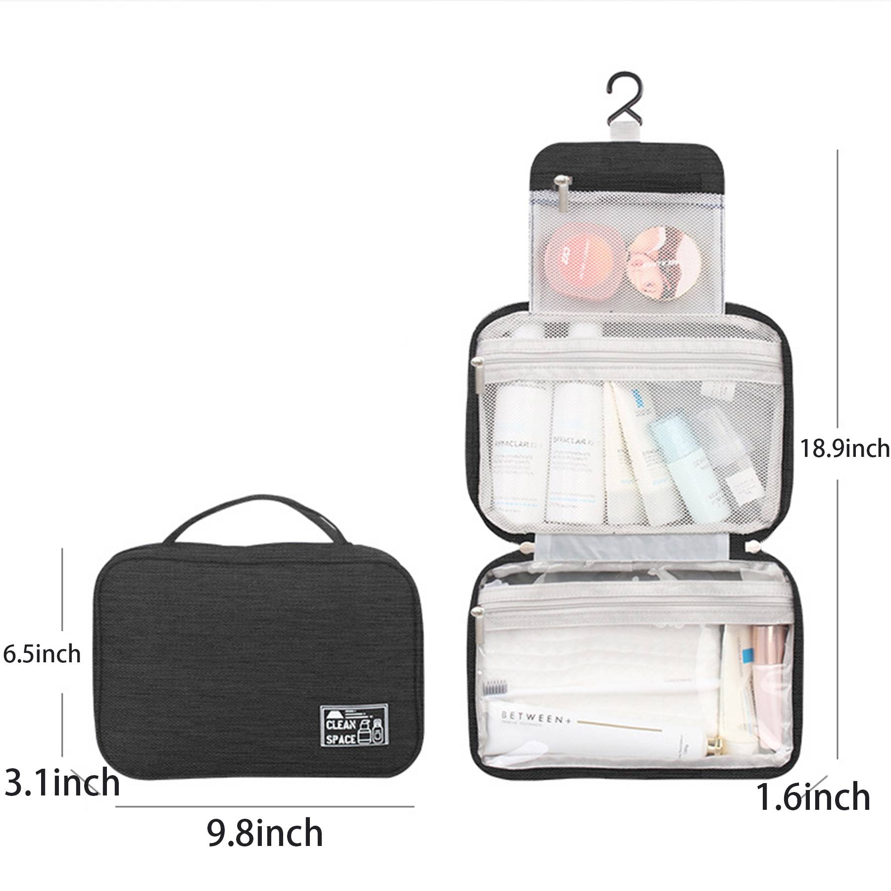 Polyester Travel Toiletry Bag 2