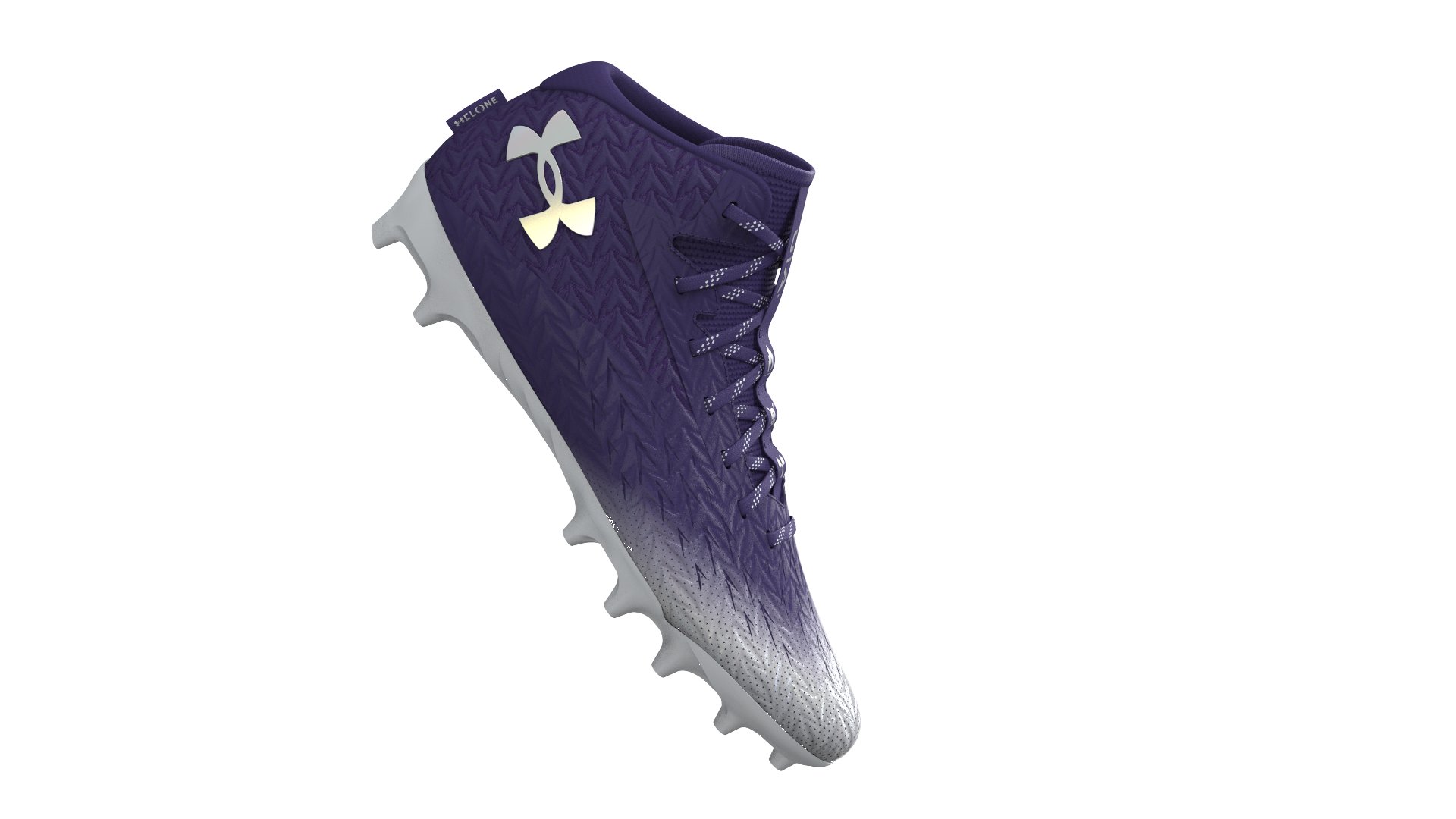 Men's UA Spotlight 4 MC Mid Football Cleats 6