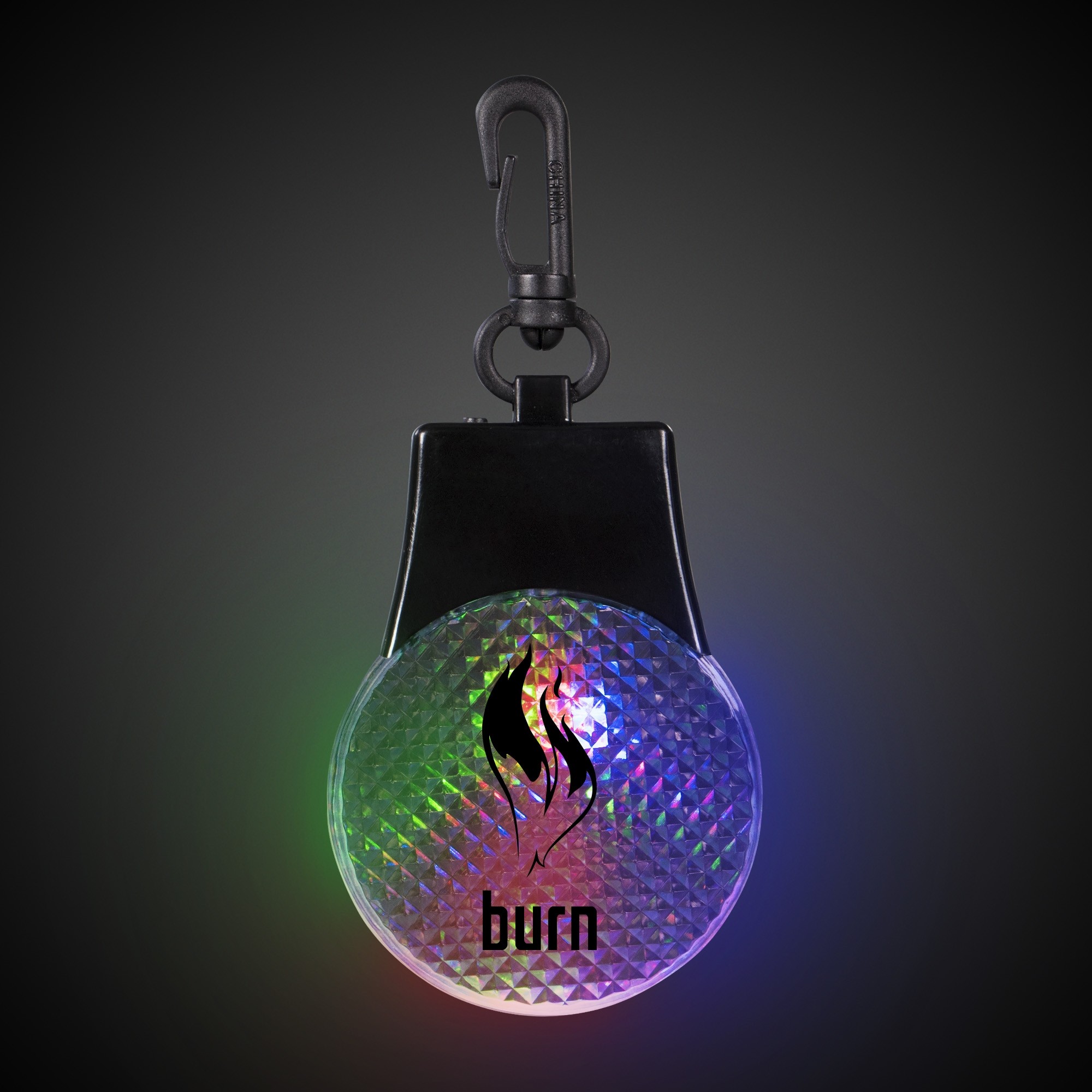 Clear Light Up Safety Reflector(Digi-Print) 1