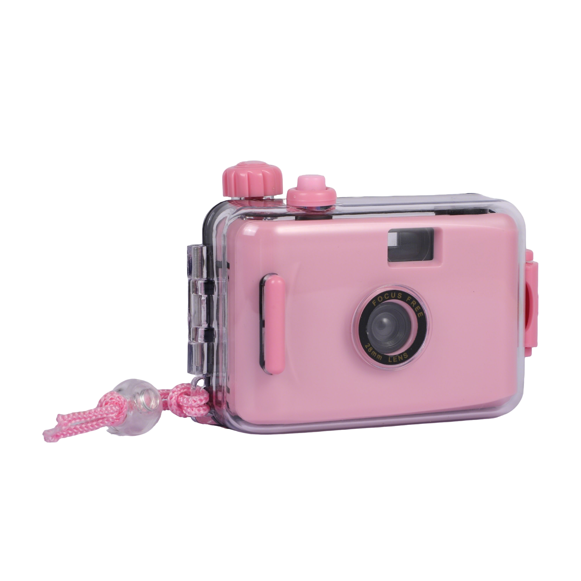 Waterproof Mechanical 35mm Film Camera F8 28 Millimeter Lens 3.7" Length X 2.3" Width X 1.1 4