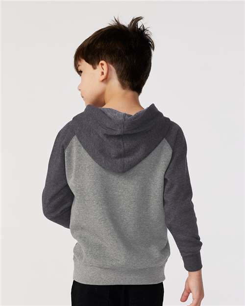 Toddler Special Blend Hooded Raglan Sweatshirt - PRM10TSB 36