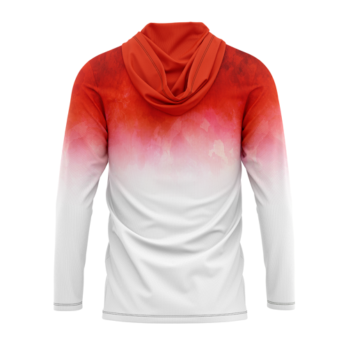 Unisex & Kids' Sublimation Brushed Milk Silk LS Hooded Tee 4