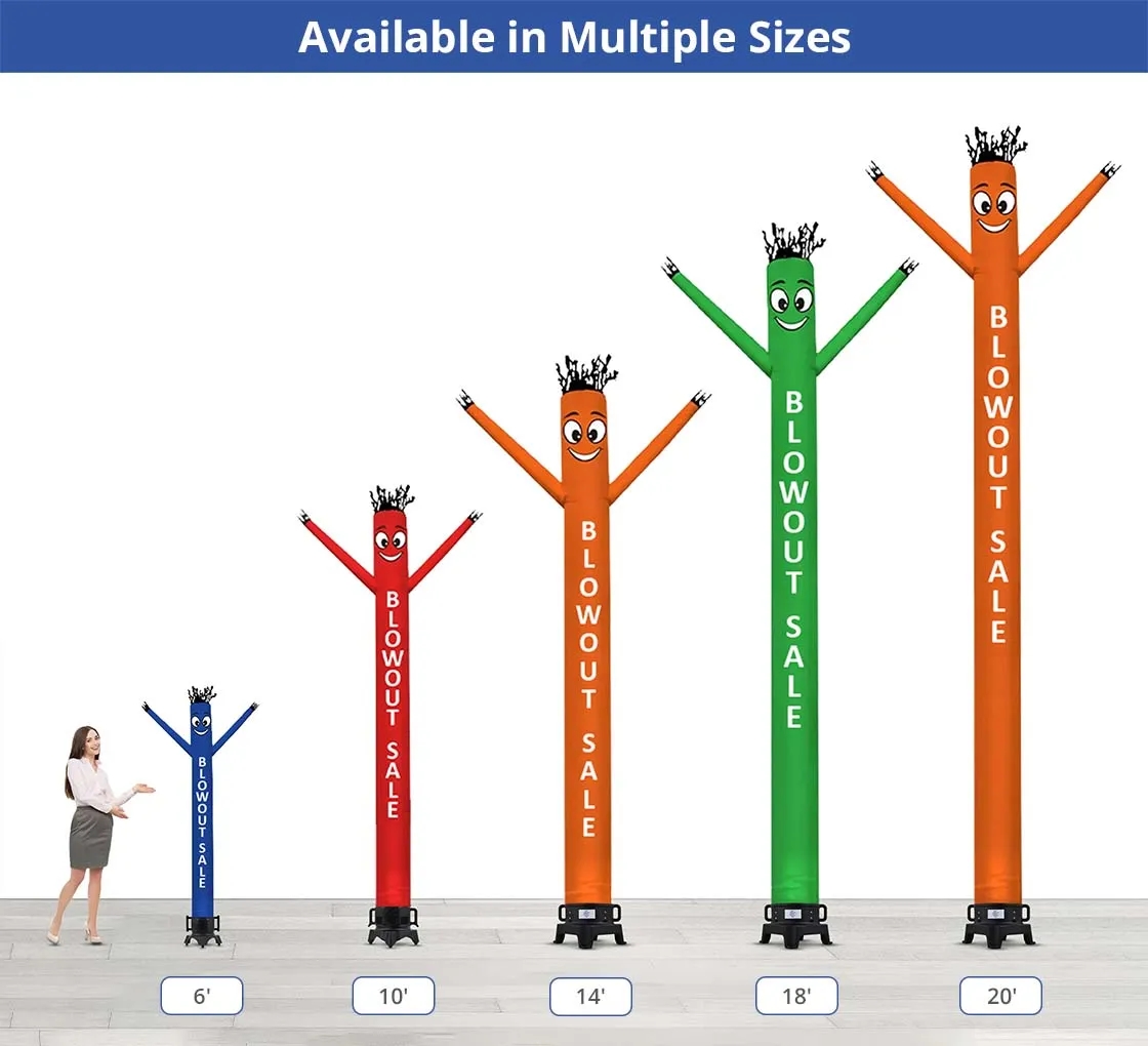Blowout Sale Inflatable Tube Man with Blower 8