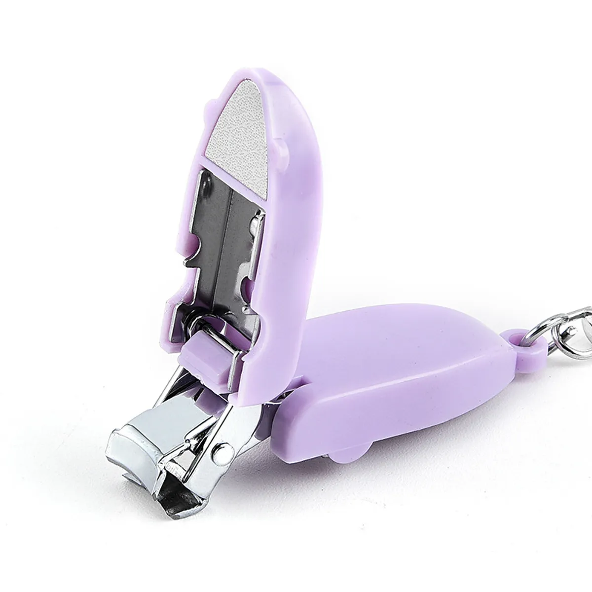 Mini Portable Folding Nail Clipper Carbon Steel W/Key Ring 1