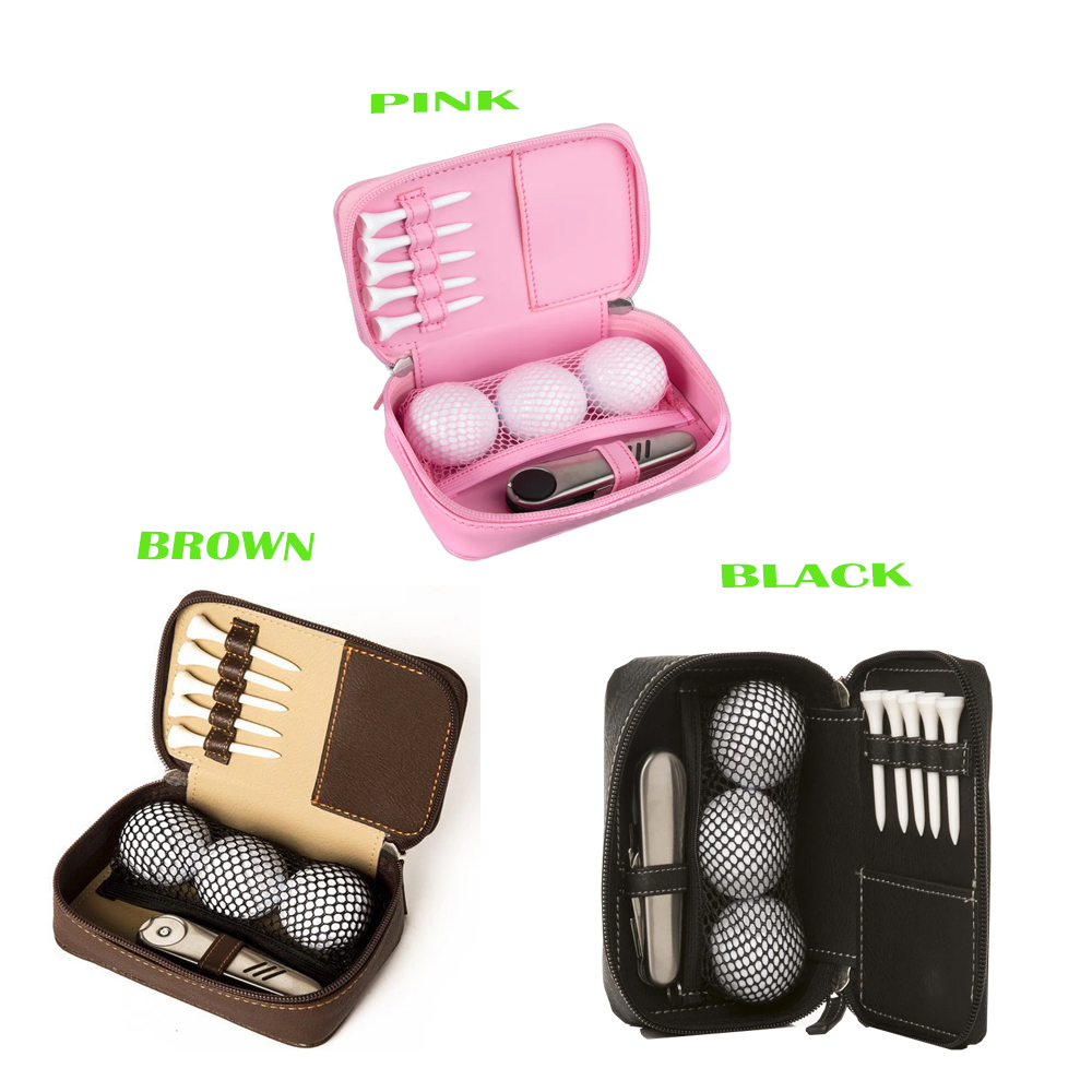 Leather Carry Golf Club Mini Bag 3