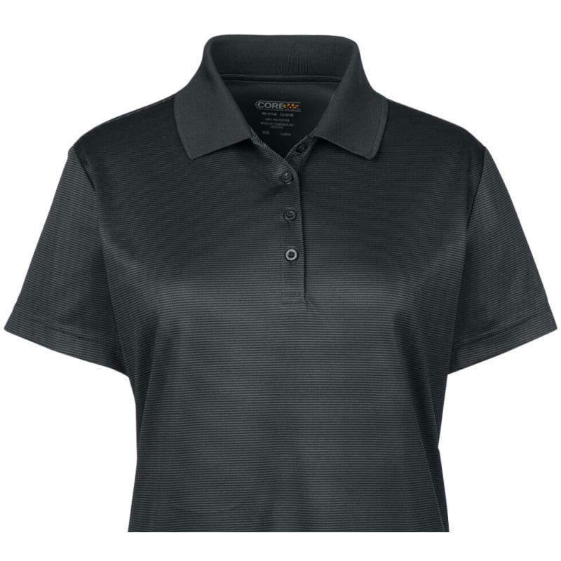 CORE365 Ladies' Express Microstripe Performance Piqué Polo 2