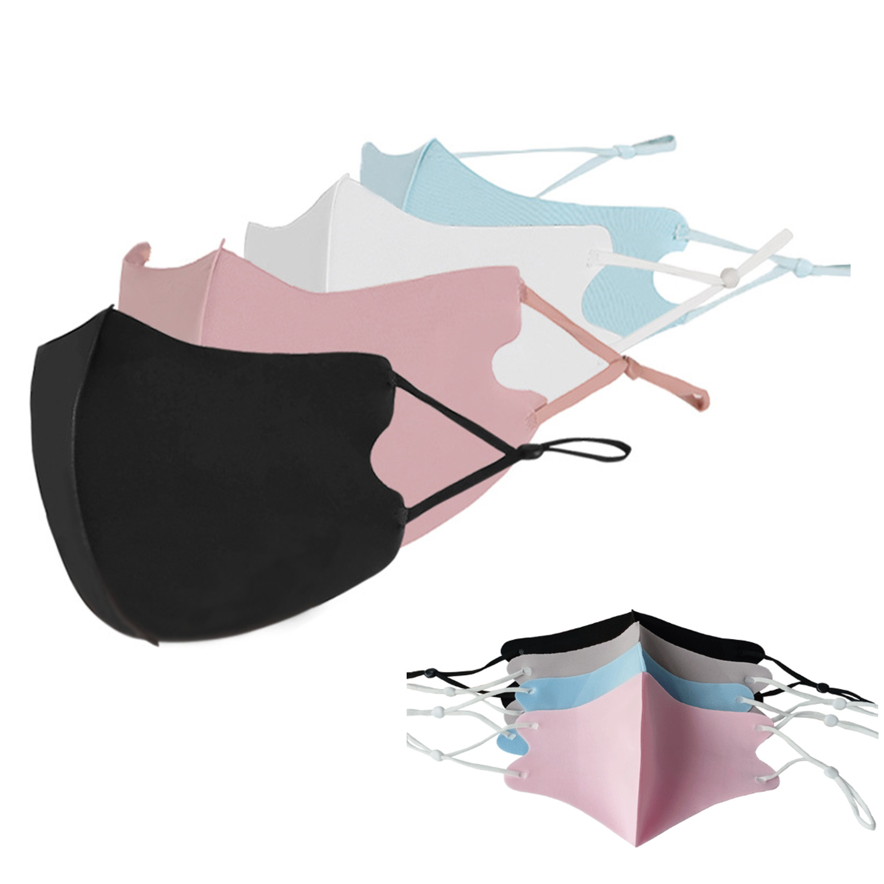 Adjustable Ice Silk Mask 2