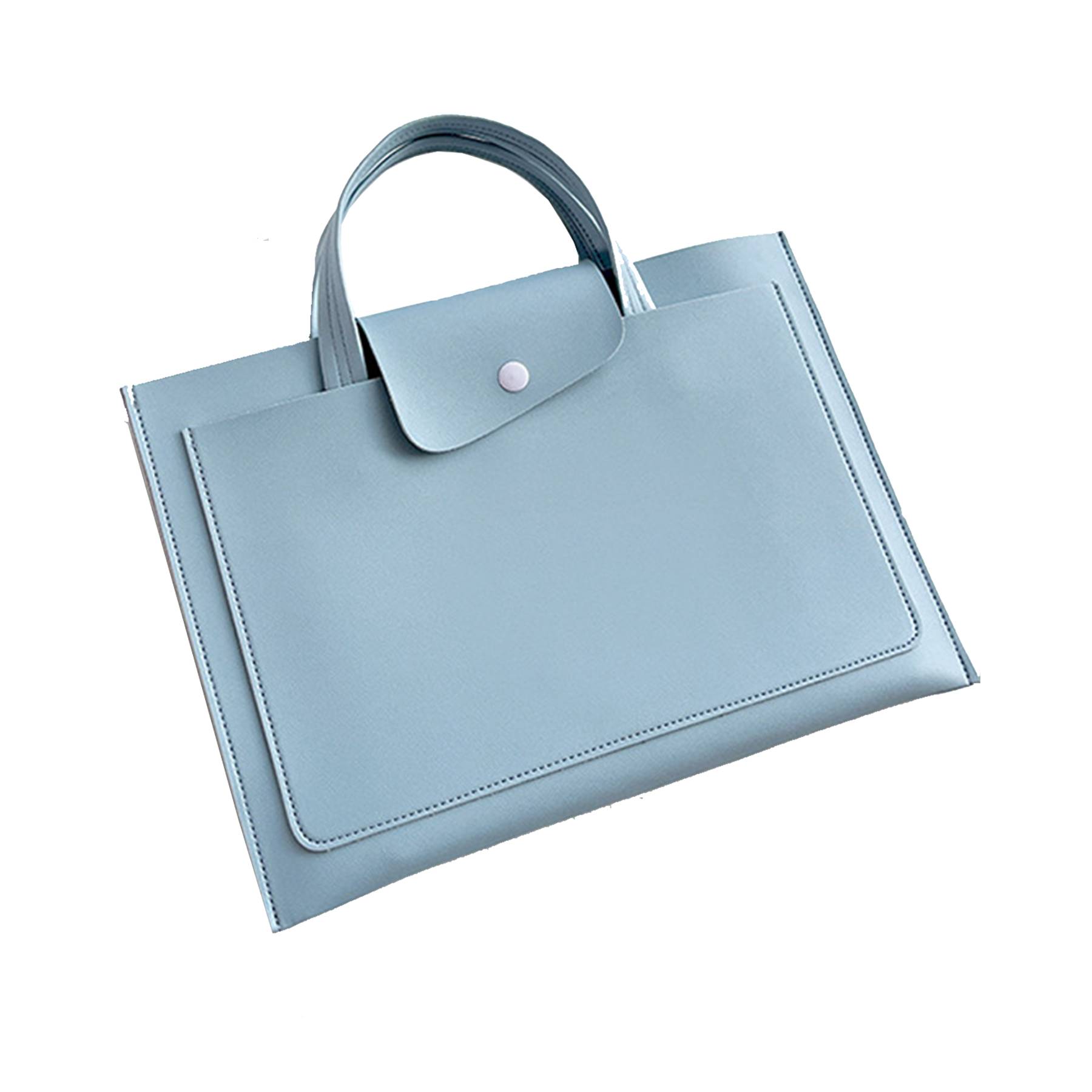 PU Leather Slim Laptop Bag for men/women 5