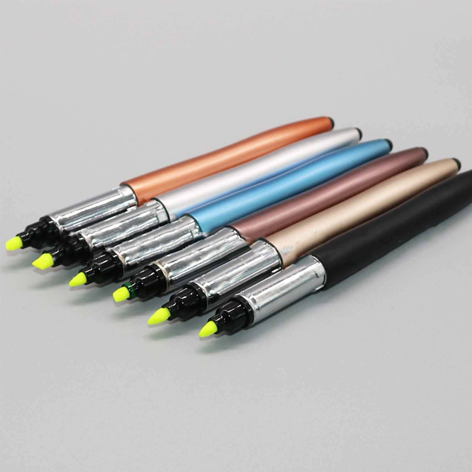 Multifunctional touch 2-in-1 highlighter ballpoint pen 3