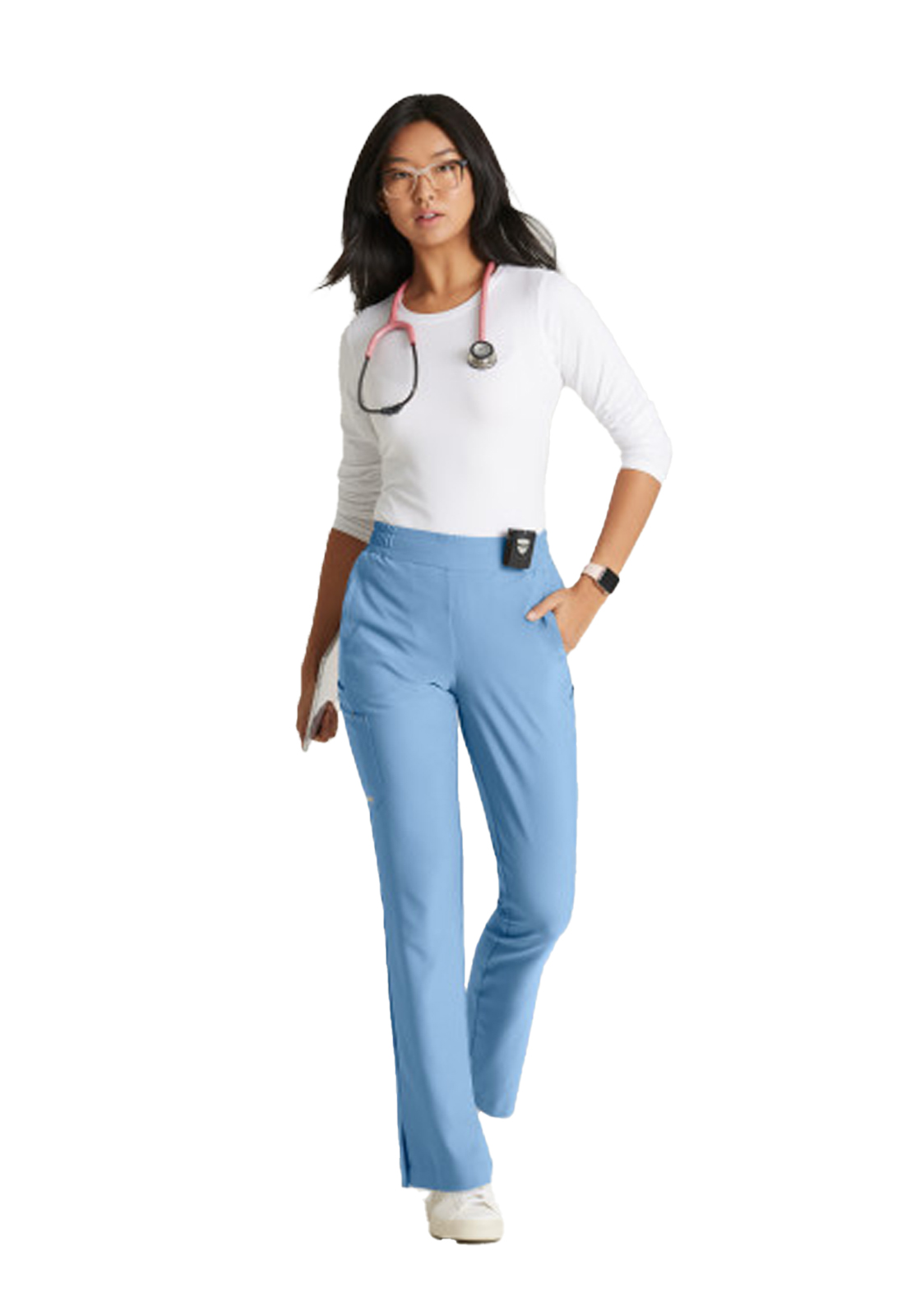 Grey's Anatomy Evolve Stretch - Women's Six-Pocket Tapered Leg Cosmo Scrub Pant 42
