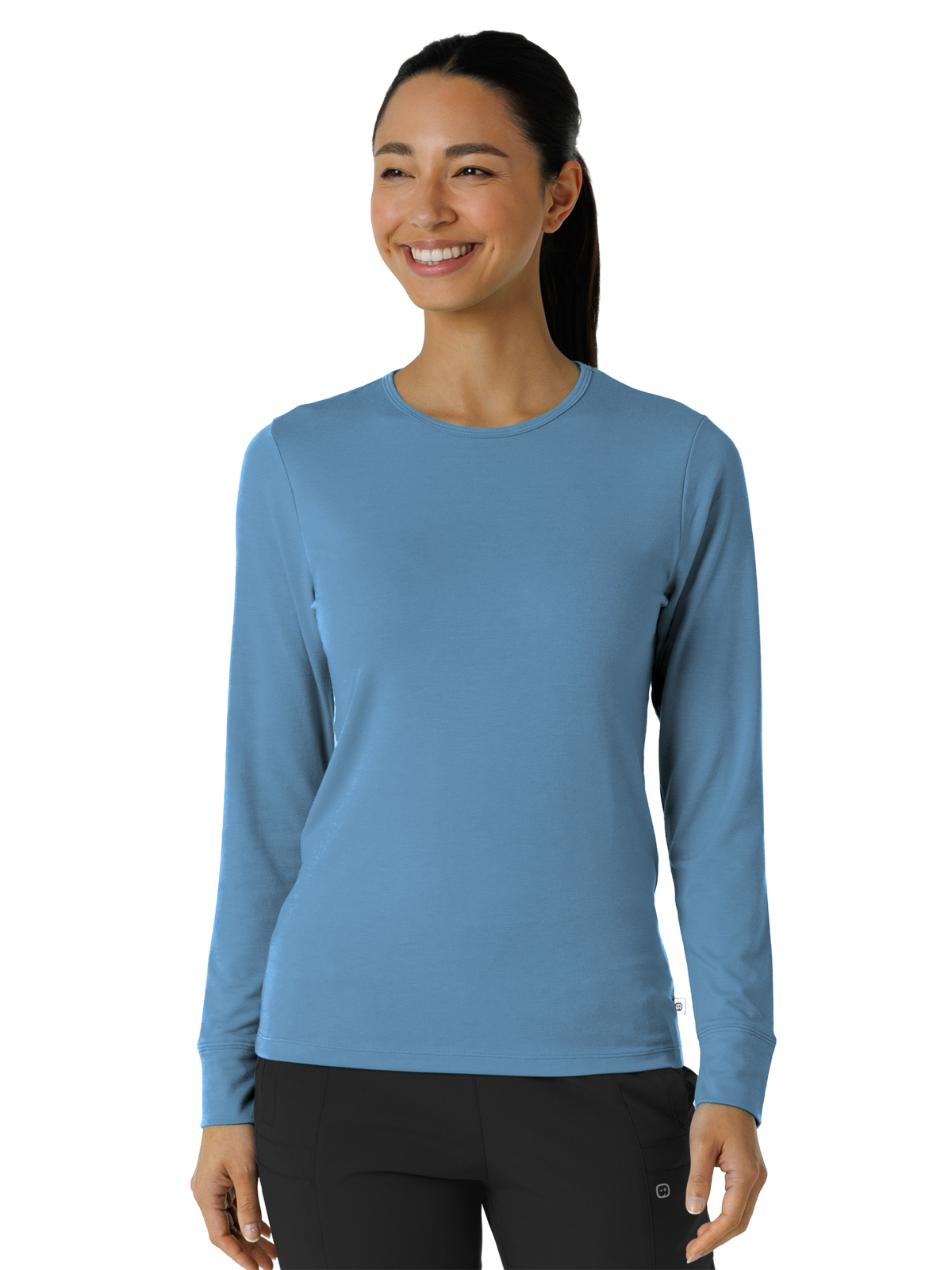 Wink Layers - Women's Long Sleeve Underscrub Tee 19