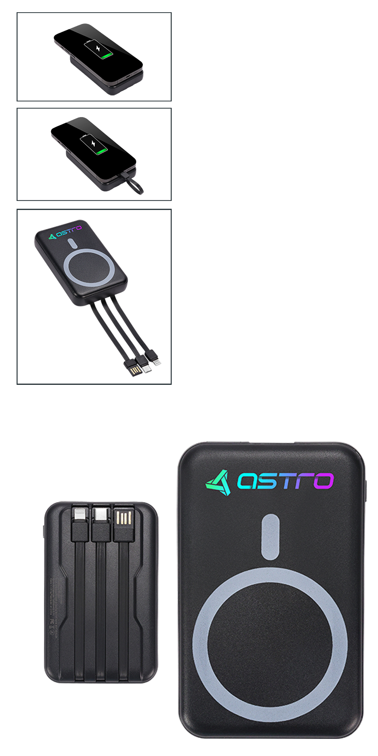 Wireless Charger & Power Bank 10,000 mAh 17