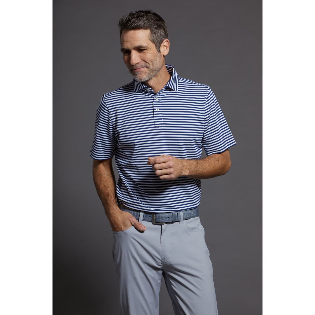 STITCH® Club Stripe Polo Shirt - Men's 47