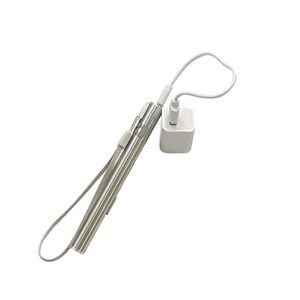 Dual LED Flashlight Pen Shaped With White And Yellow Lights 9