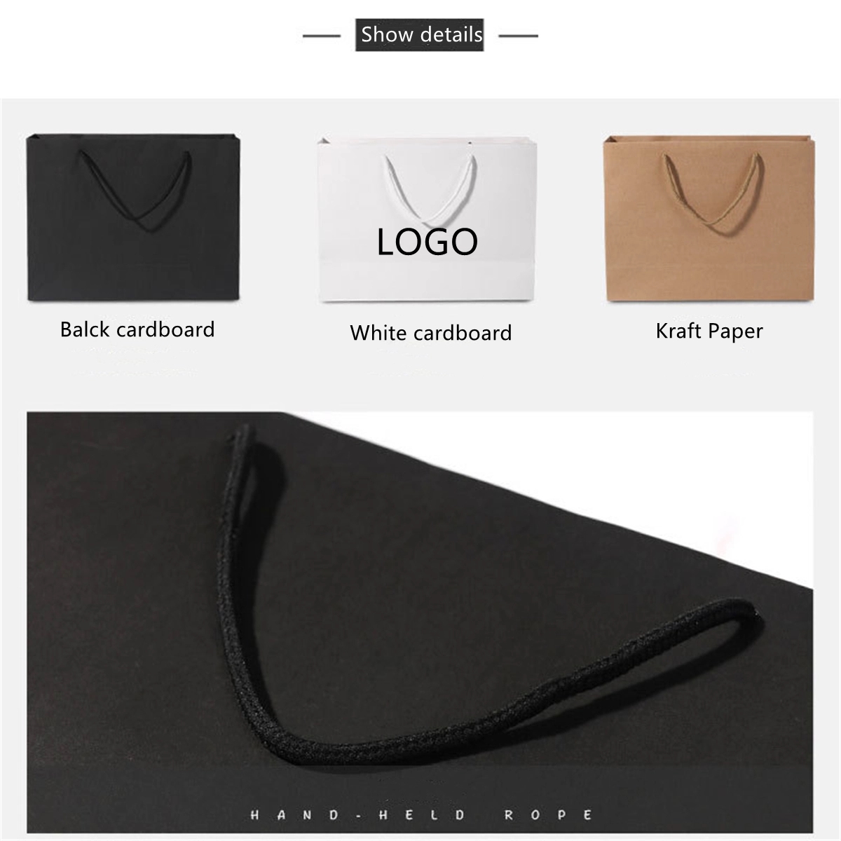 Boutique Shopping Bags With Handles 3