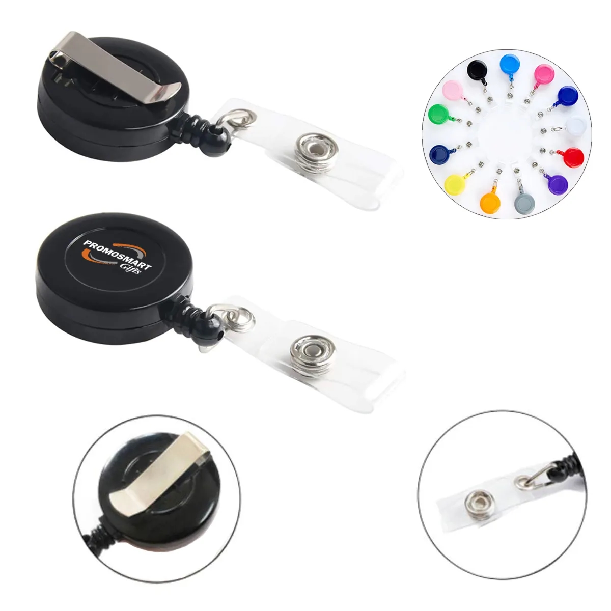 Telescopic Buckle for Easy To Pull Badge Hanging 2