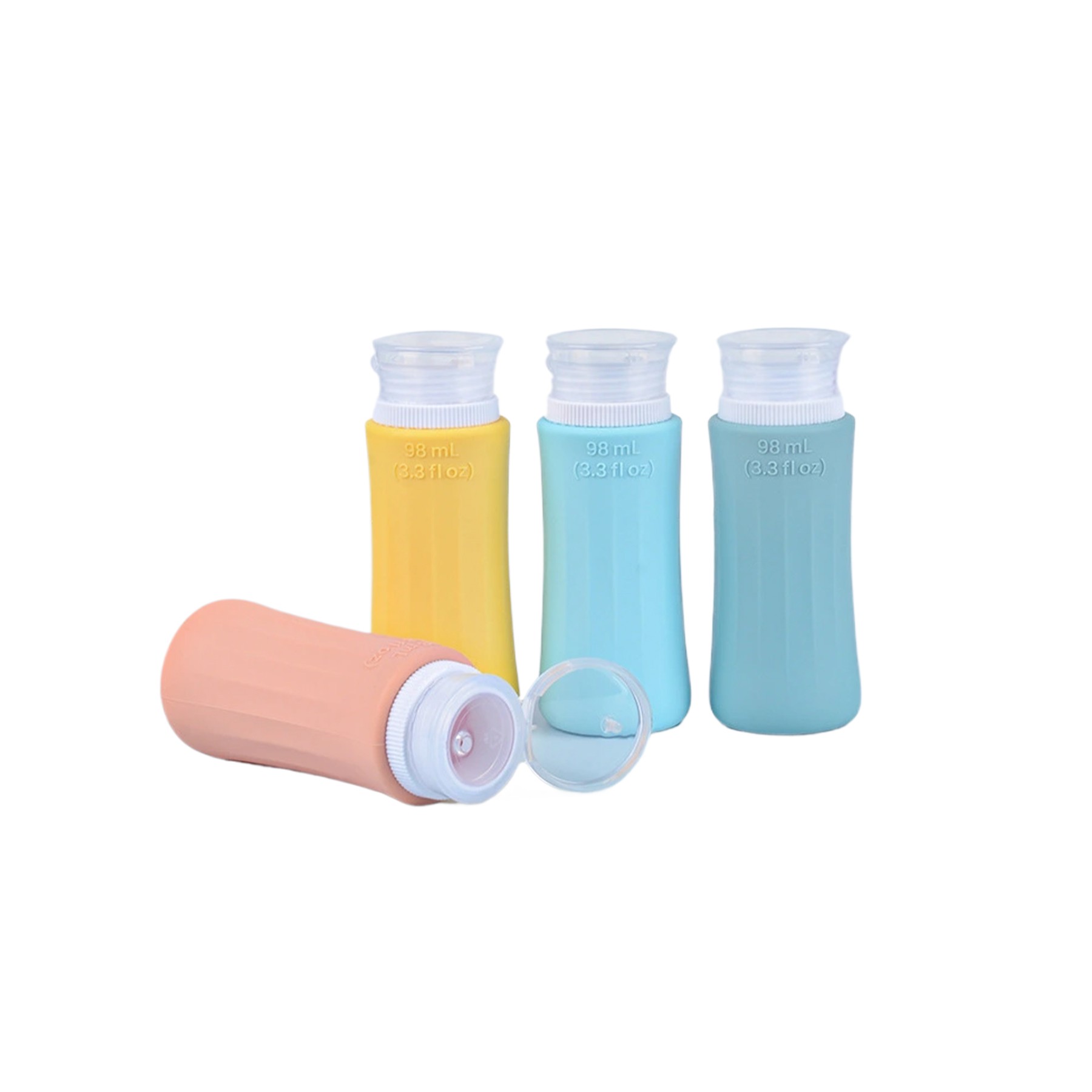 Round Vertical Stripe Refillable Bottle 2