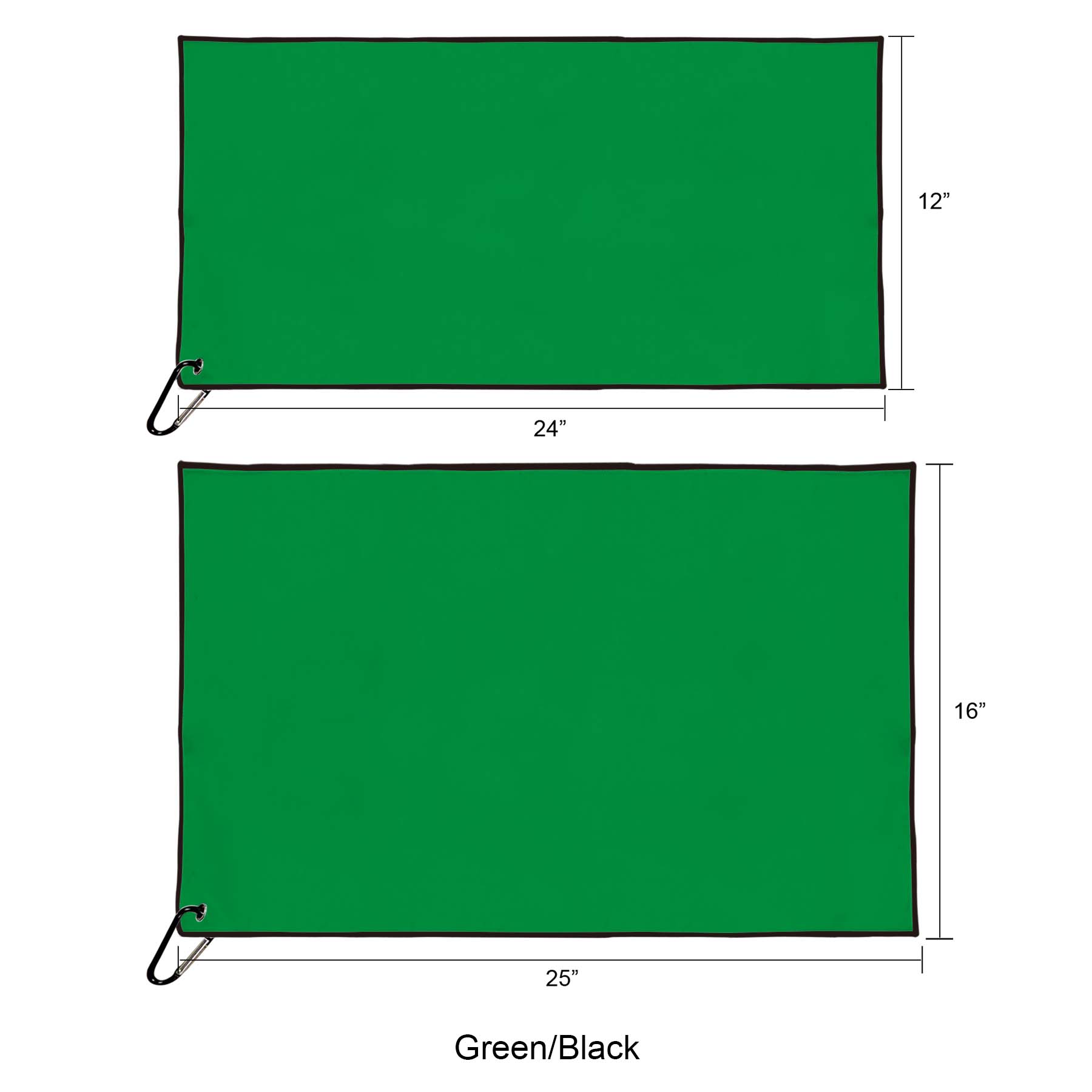 Free Shipping Full Color 200gsm Seude Microfiber Golf Towel 31