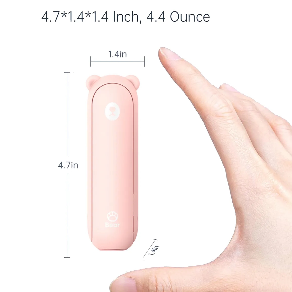 Portable Battery Operated Handheld Fan with Power Bank 2
