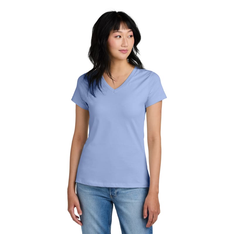 District - Women's Perfect Weight V-Neck Tee. 9