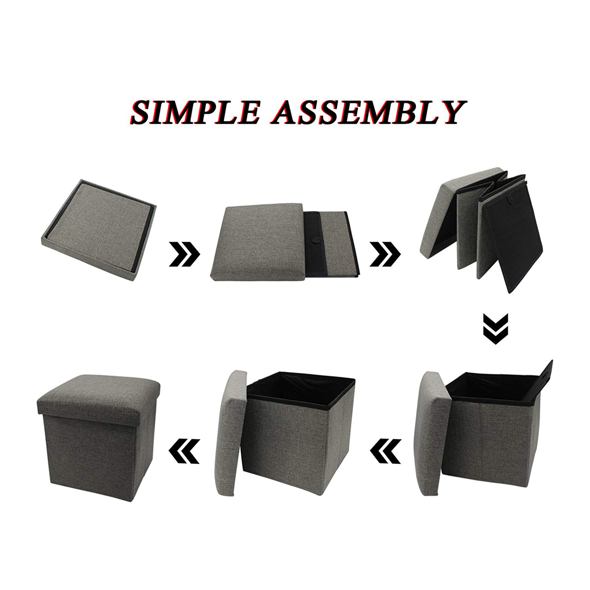 Foldable Storage Chair 1