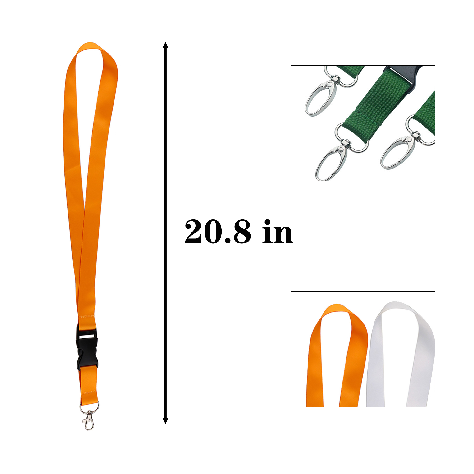 Removable Buckle Key Chain Lanyard 1