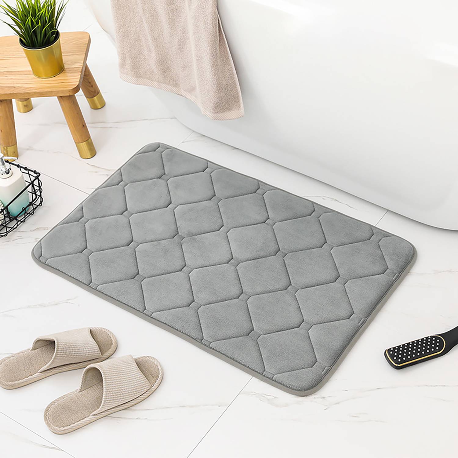 Bathroom Absorbent Floor Mat 2