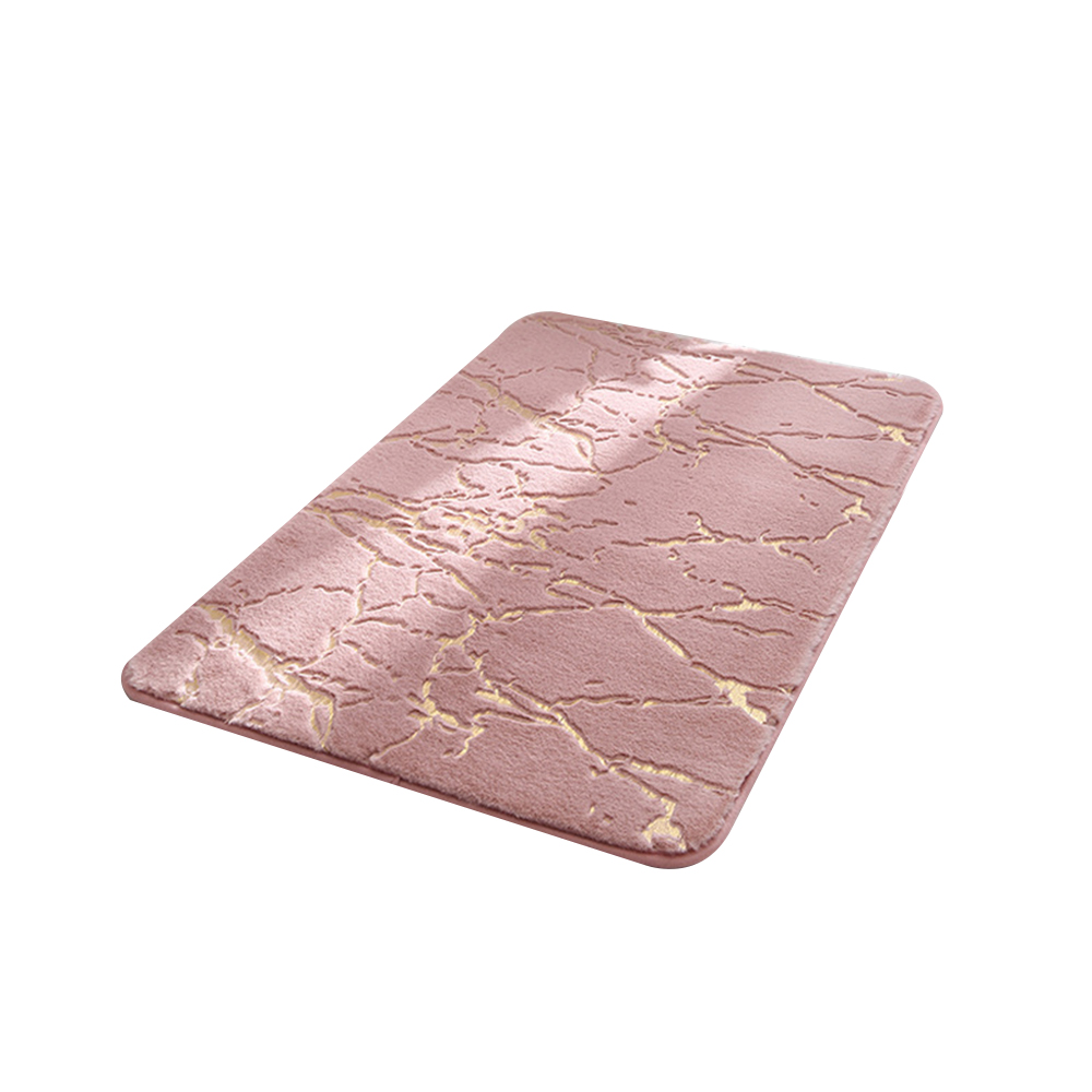 Gilding nonslip plush carpet absorbent floor mat 4
