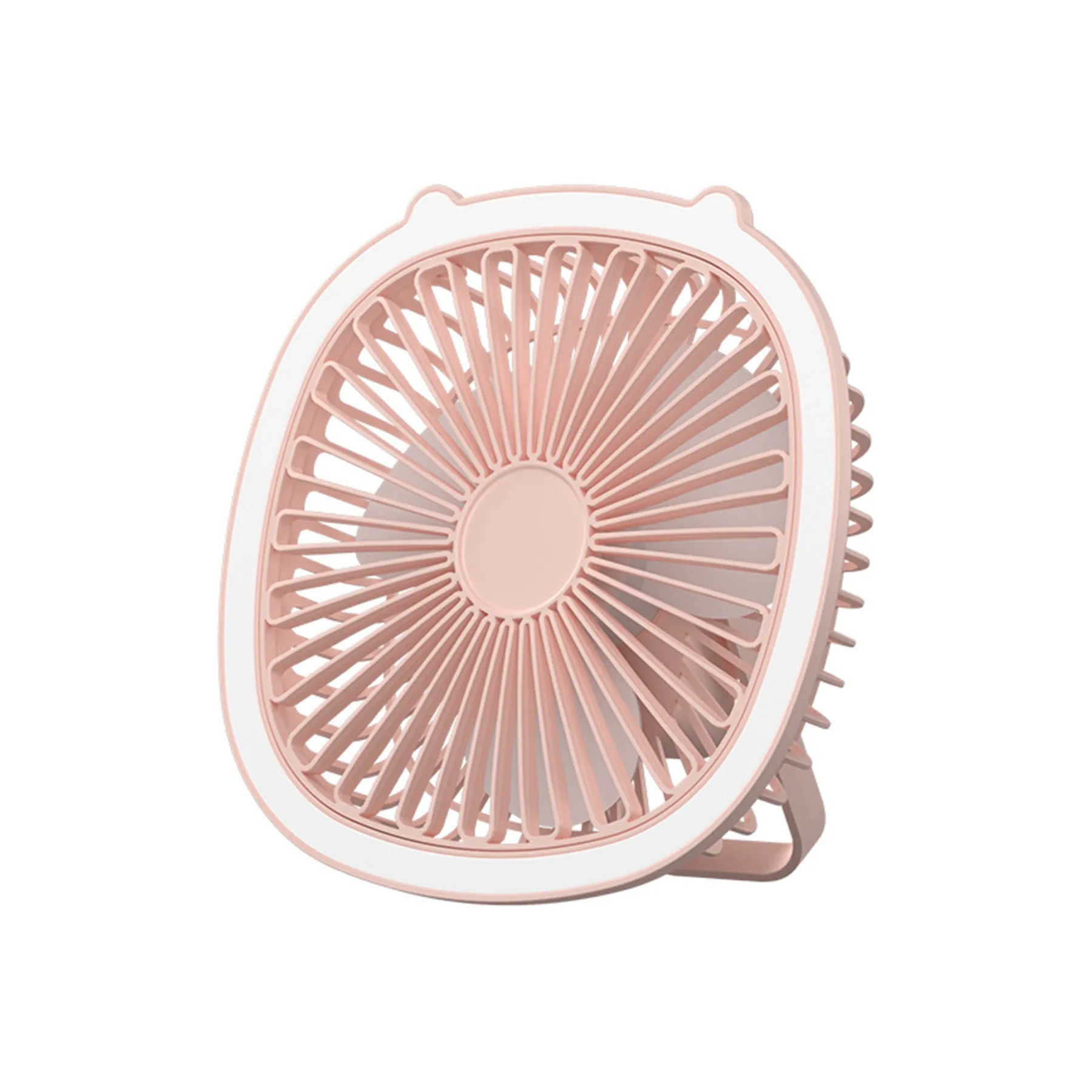 1200 mAh Rechargeable Table Fan with LED Light 4