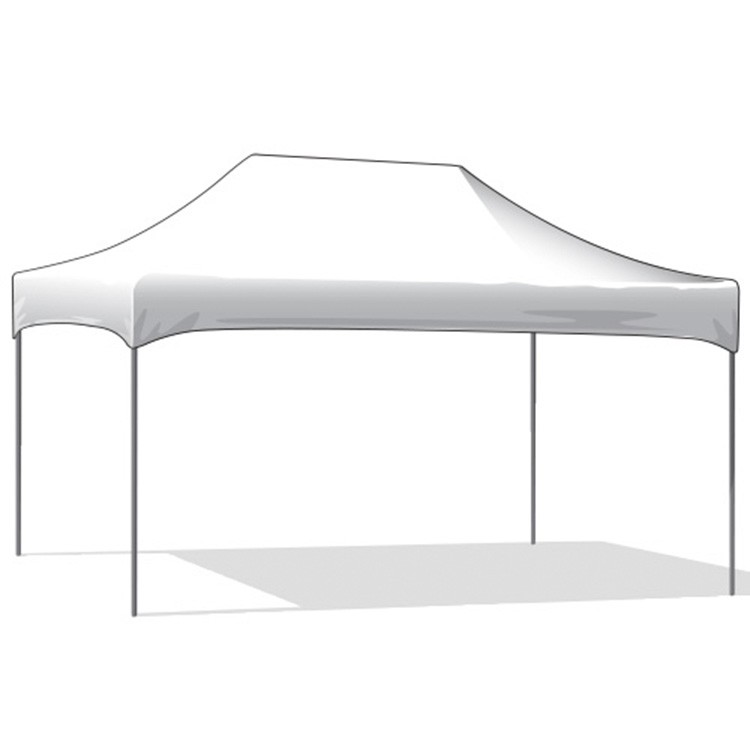 10x15 Canopy plain white top 2