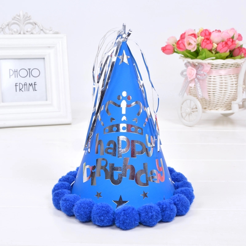 Birthday Party Kids Game Hat & Cake Celebration Decoration 7