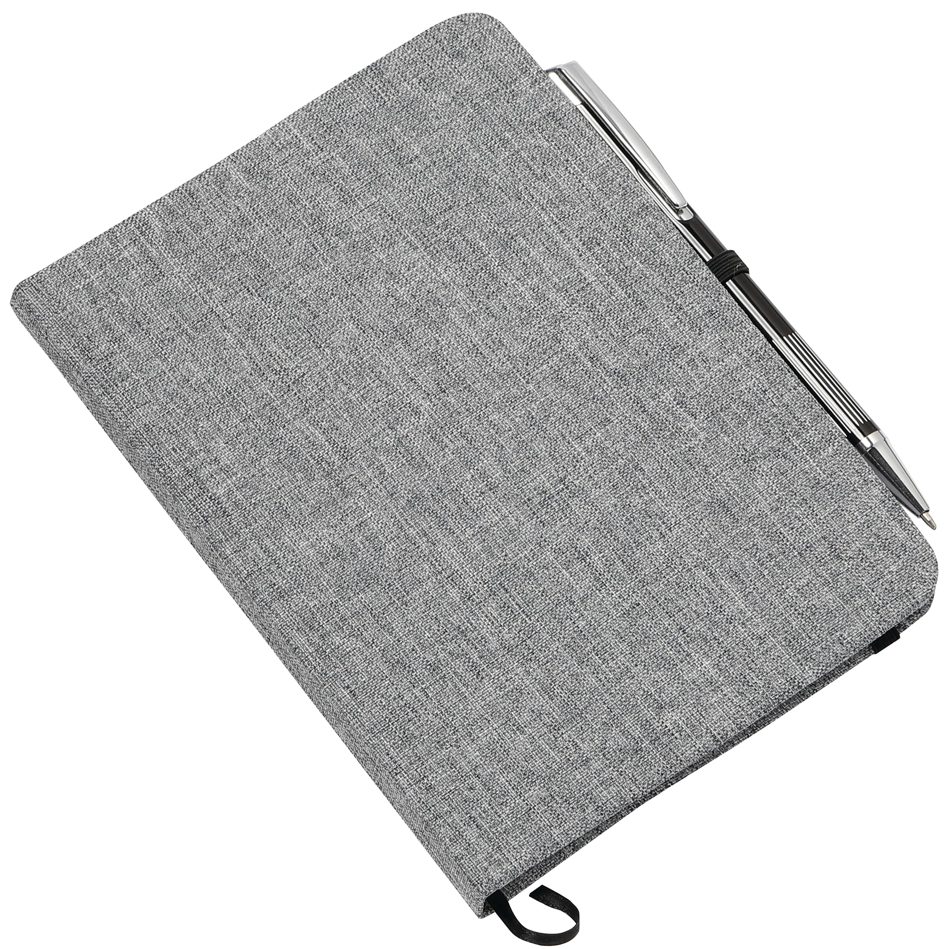 FSC® Mix 5" x 7" Heathered Bound Notebook 26