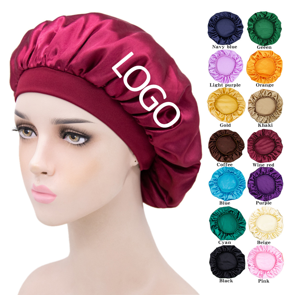 Nightcap for Women Silk Satin Bonnet Hair Beauty 2
