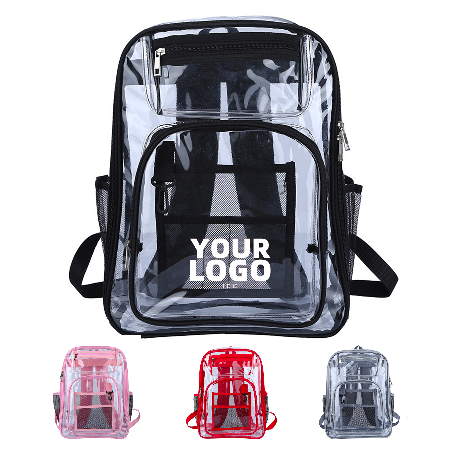 Clear PVC Backpack 1