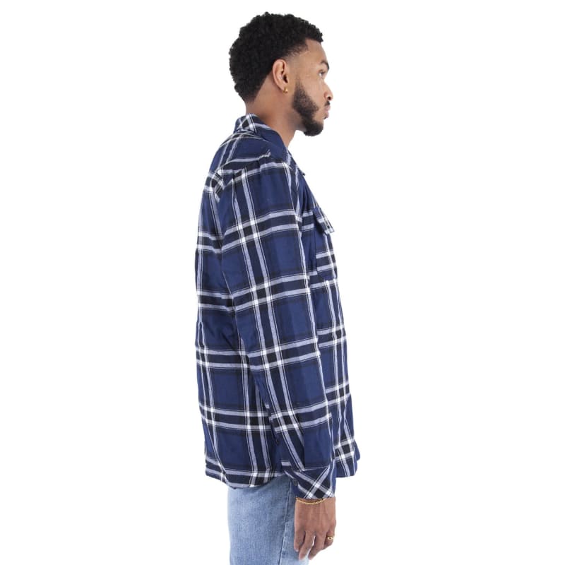 Shaka Wear Men's Plaid Flannel Jacket 14
