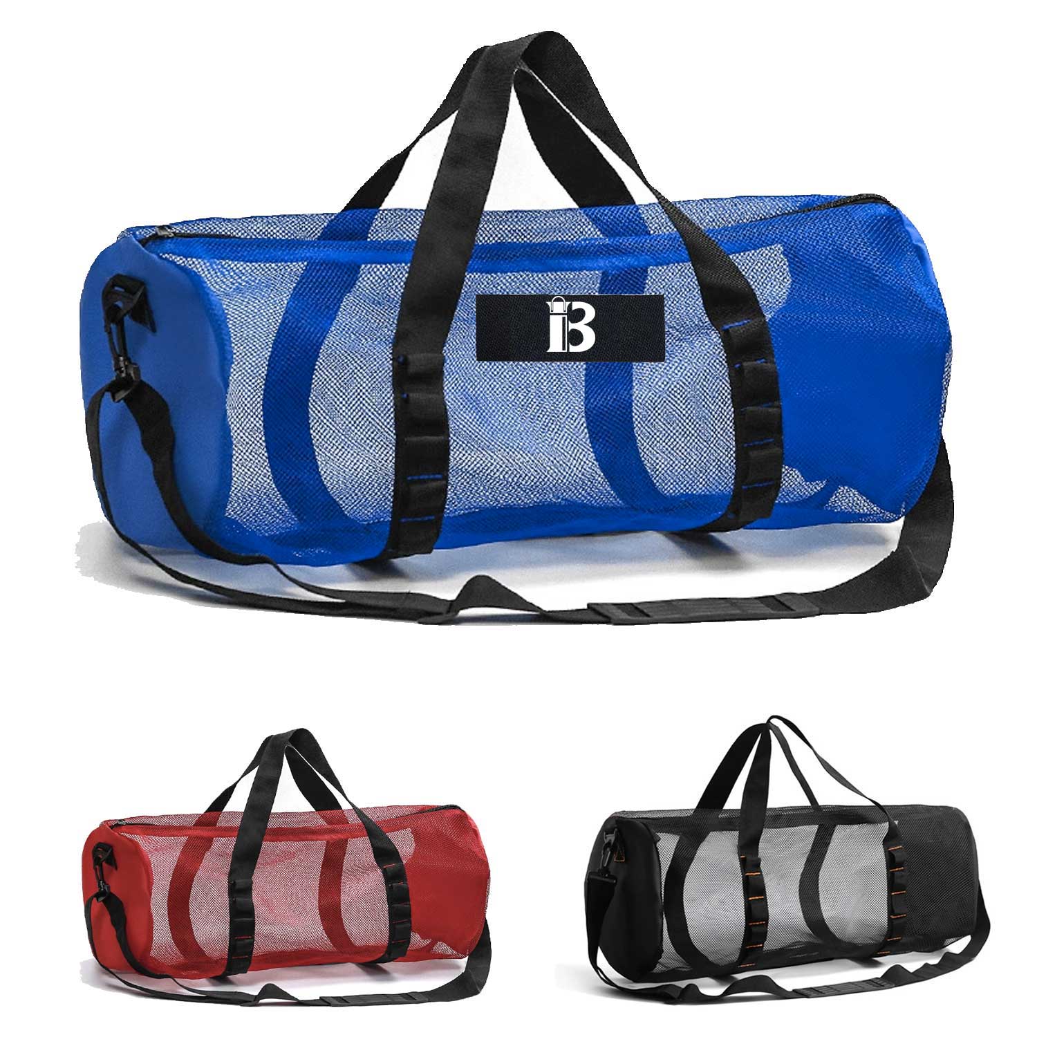 High-Capacity Mesh Beach Tote Multi-Purpose Travel Organizer