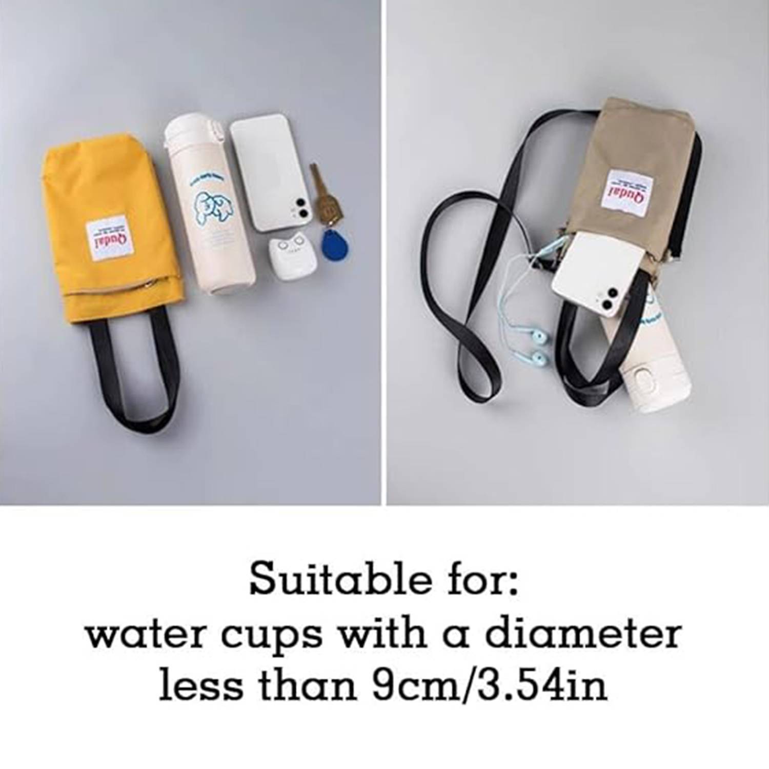 Water Bottle Bag Cooler Beverage Holder 8