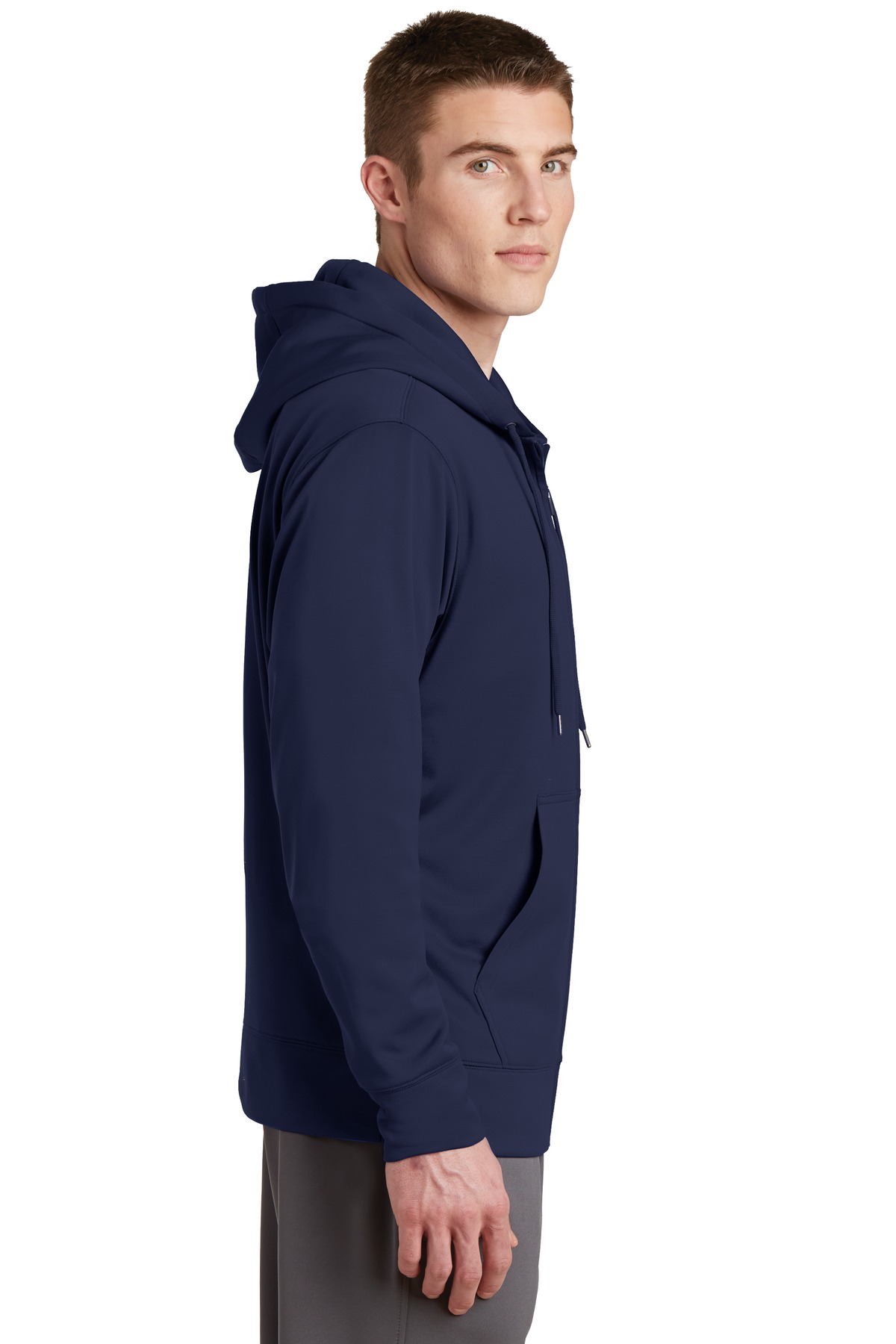 Sport-Tek Sport-Wick Fleece Full-Zip Hooded Jacket. ST238 5