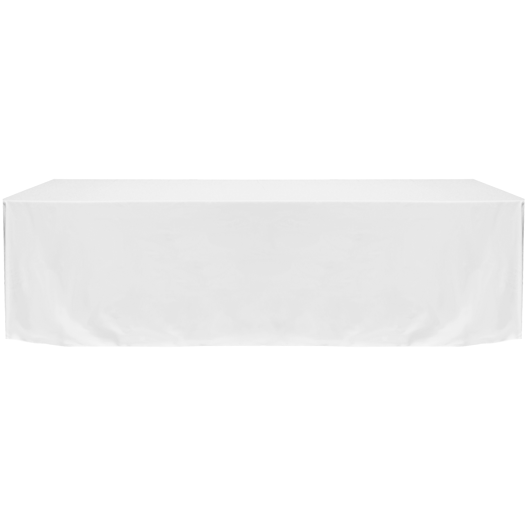 8' Customized Zipper Back Fitted Table Cover 5
