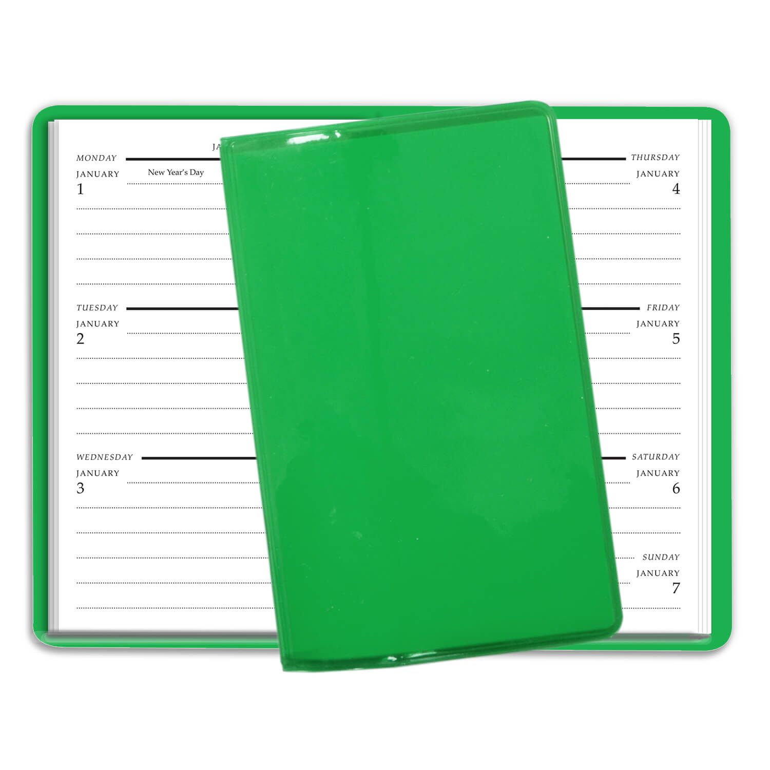 Translucent Vinyl Weekly Pocket Planner 6
