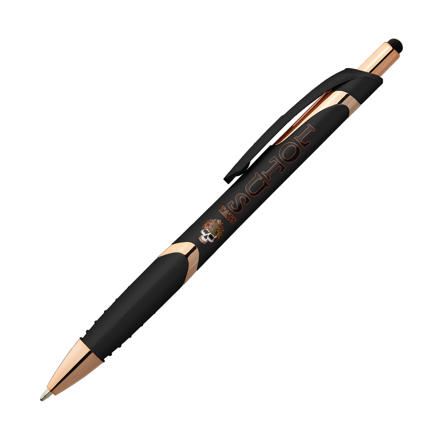 Gemini Softy Rose Gold Plastic Pen (Full Color Imprint) 2