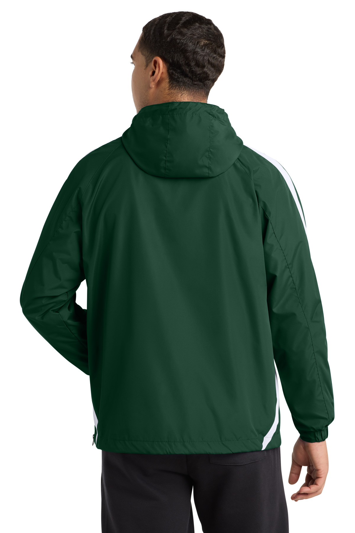 Sport-Tek Colorblock Raglan Anorak. JST63 49