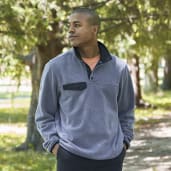 Roots73 WESTVILLE Eco Microfleece Pullover - Men's 32