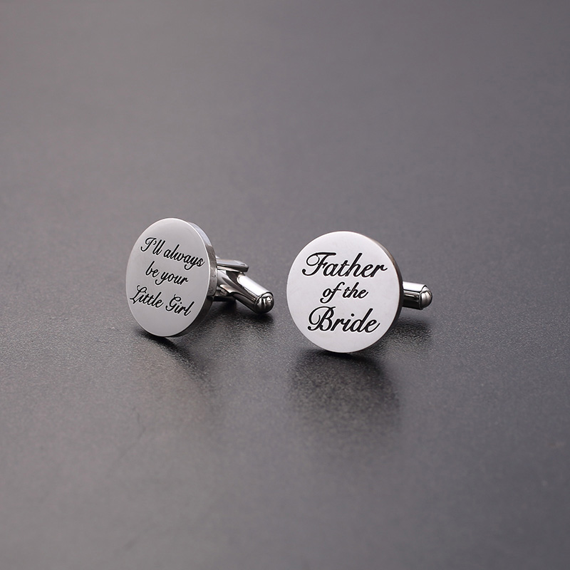 Sandblasted Polished Cufflinks 2